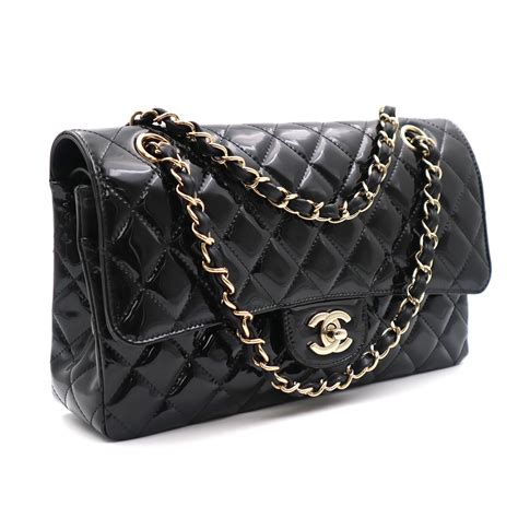 chanel classic handbag black|chanel black bags classic quilted.